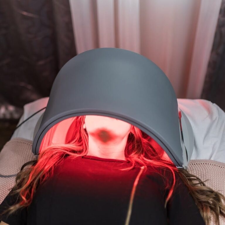 Experience tranquility and rejuvenation at YOLOve Beauty Spa in Dartmouth. Under the soothing red glow of our advanced LED light therapy, you will immerse yourself in a serene environment designed to refresh your mind and body. Enjoy the expert care provided by our skilled staff, harnessing cutting-edge technology to promote wellness and restore vitality in a calming atmosphere.